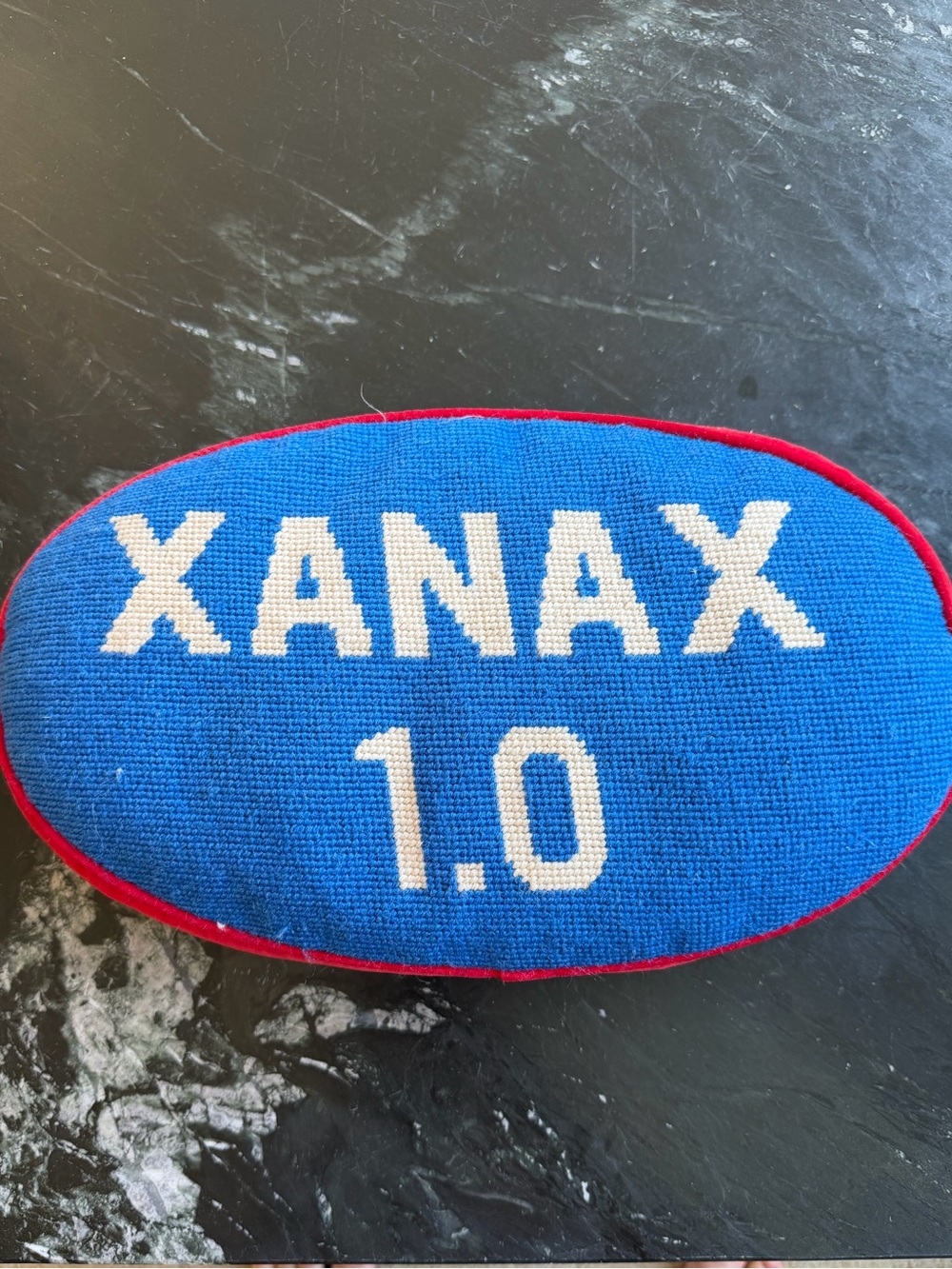 Jonathan Adler Xanax Pill Pillow